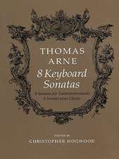 Thomas Arne 8 Keyboard Sonatas