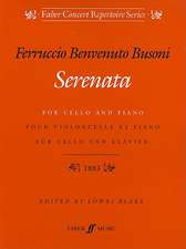 Ferruccio Benvenuto Busoni: Serenata, Opus 34