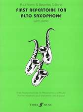 First Repertoire for Alto Saxophone with Piano