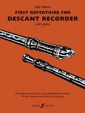 First Repertoire for Descant Recorder