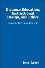 Distance Education, Instructional Design, and Ethics