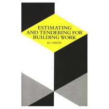 Estimating and Tendering for Building Work