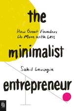 The Minimalist Entrepreneur