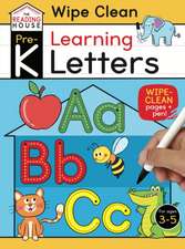 Learning Letters (Pre-K Wipe Clean Workbook)