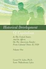 Historical Development of Capitalism in the United States and Its Affects on the American Family