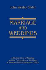 Marriage and Weddings