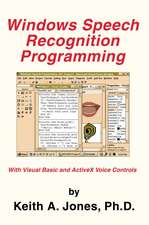 Windows Speech Recognition Programming