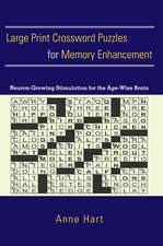 Large Print Crossword Puzzles for Memory Enhancement