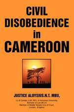 Civil Disobedience in Cameroon