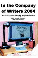 In the Company of Writers 2004