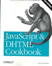 JavaScript & DHTML Cookbook