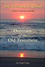 The Treasury of Christ - Volume 1 - Overview of the Old Testament