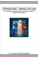 International Generalizations