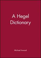 Hegel Dictionary