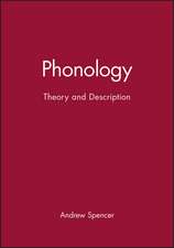 Phonology – Theory and Description