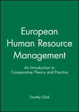 European Human Resource Management