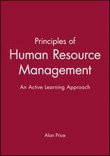 Principles of Human Resource Management – An Active Learning Approach