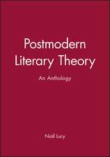 Postmodern Literary Theory – An Anthology