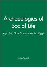 Archaeologies of Social Life – Age, Sex, Class et cetra in Ancient Egypt