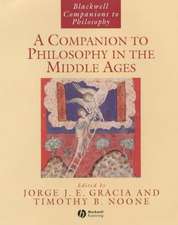 A Companion to Philosophy in the Middle Ages