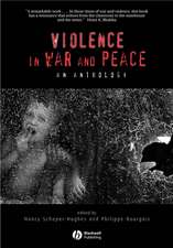 Violence in War and Peace – An Anthology