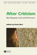 After Criticism