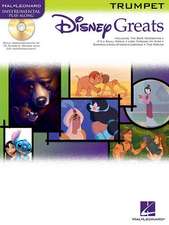 Disney Greats for Trumpet Instrumental Play-Along Book/Online Audio