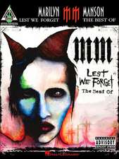 Marilyn Manson - Lest We Forget: The Best of