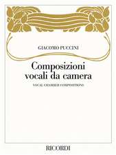 Vocal Chamber Compositions: (Composizioni Vocali Da Camera)