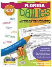 Florida Dailies: 180 Daily Activities for Kids