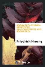 Boghazköi-Studien