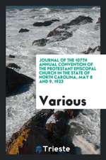 Journal of the 107th Annual Convention of the Protestant Episcopal Church in the State of North Carolina, May 8 and 9, 1923