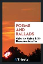 Poems and Ballads;