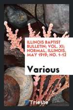 Illinois Baptist Bulletin