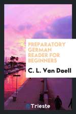 Preparatory German Reader for Beginners