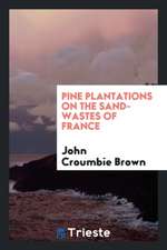 Pine Plantations on the Sand-Wastes of France