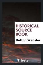 Historical Source Book