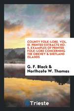 County Folklore