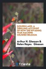 Golden Lads: A Thrilling Account of How the Invading War Machine Crushed Belgium