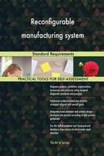 Reconfigurable manufacturing system Standard Requirements