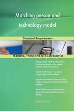 Matching person and technology model Standard Requirements