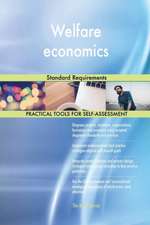 Welfare economics Standard Requirements