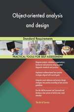 Object-oriented analysis and design Standard Requirements