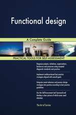 Functional design A Complete Guide