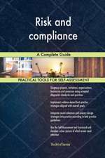 Risk and compliance A Complete Guide