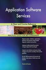 Application Software Services A Clear and Concise Reference