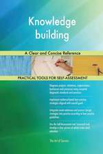 Knowledge building A Clear and Concise Reference