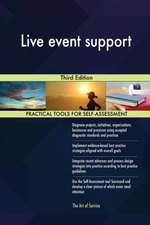 Live event support Third Edition