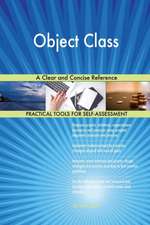 Object Class A Clear and Concise Reference