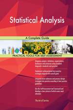 Statistical Analysis A Complete Guide